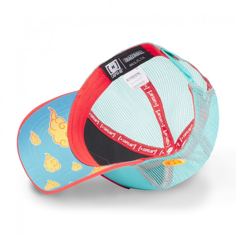 Casquette Trucker Dragon Ball Goku Snapback Bleu Capslab Capslab - 5