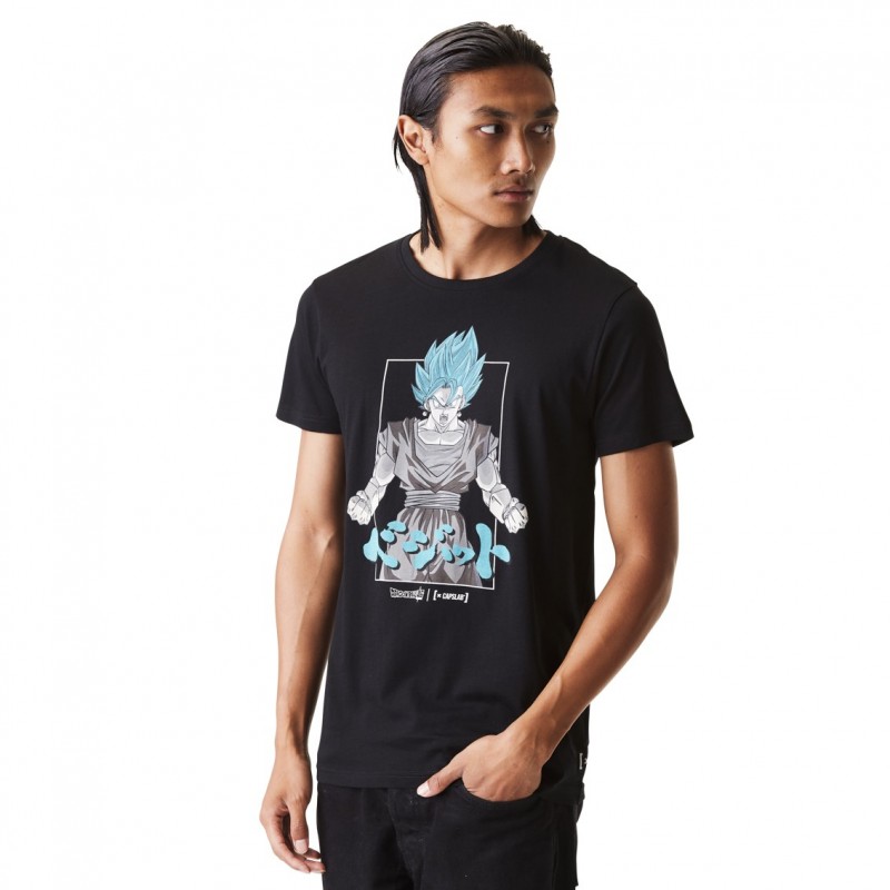 T-shirt Dragon Ball Super Vegetto Homme Noir Capslab Capslab - 1