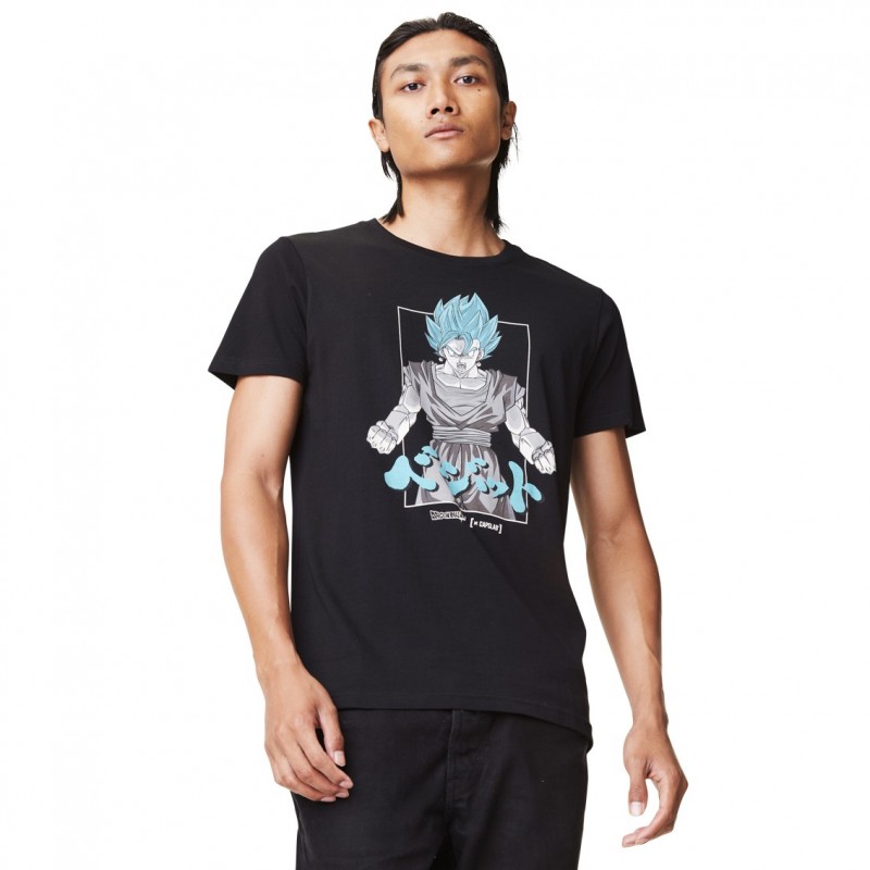 T-Shirt man Dragon Ball Super Vegeta Capslab - 3