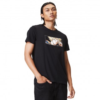 Dragon Ball Z Saiyan round neck T-shirt for men Capslab - 1