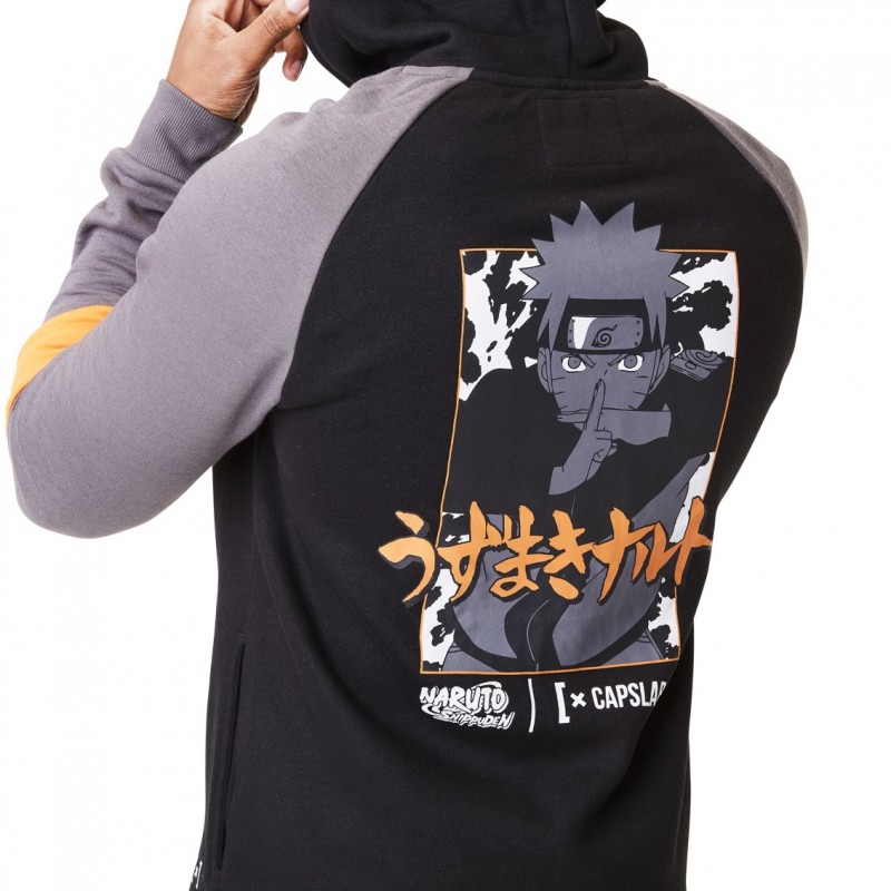 Sweat à capuche Capslab homme Naruto Capslab - 4
