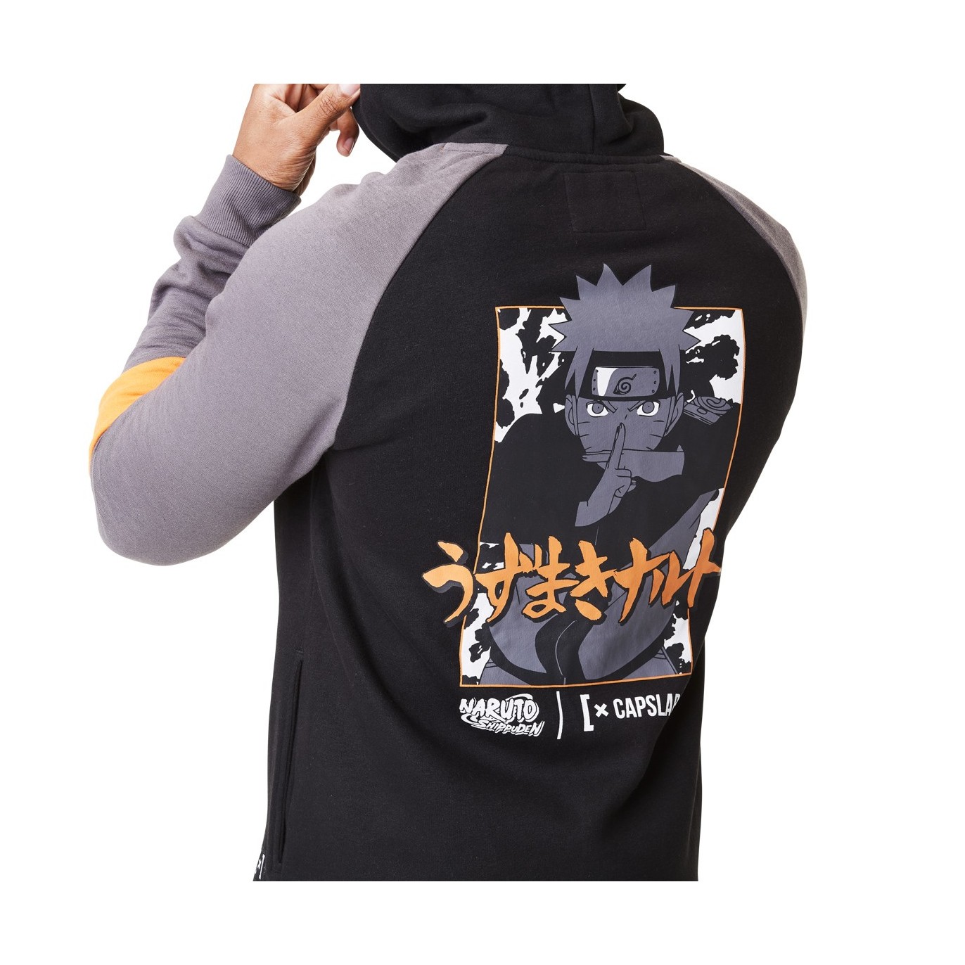 Sweat à capuche Capslab homme Naruto Capslab - 4