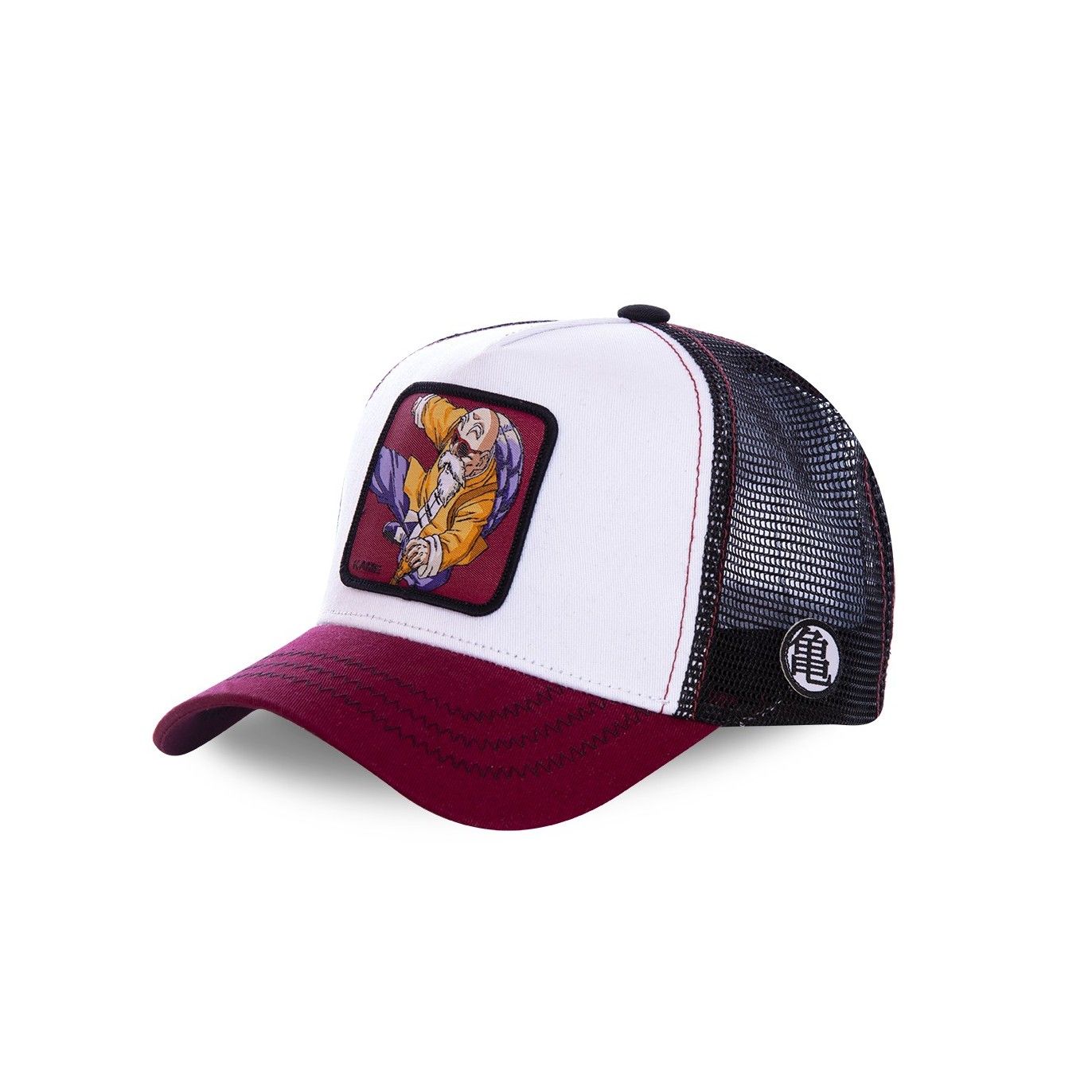 Casquette Trucker Dragon Ball Z Tortue Geniale Snapback Blanc Capslab Capslab - 1