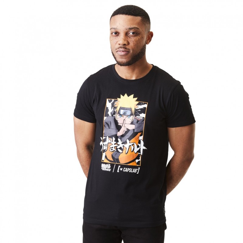 T-shirt round neck man Naruto Capslab - 1