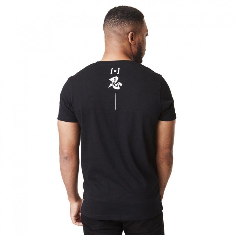T-shirt Naruto Shippuden Homme Noir Capslab Capslab - 3