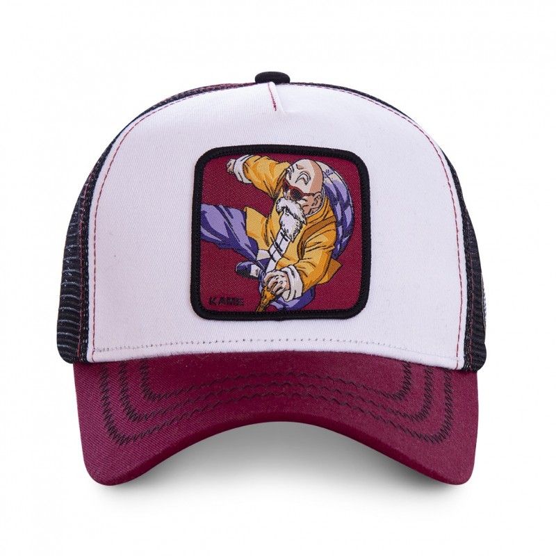 Casquette Trucker Dragon Ball Z Tortue Geniale Snapback Blanc Capslab Capslab - 2