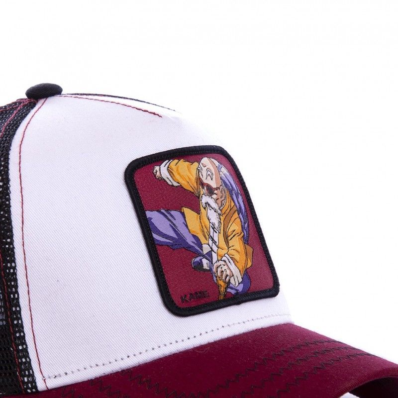 Casquette Trucker Dragon Ball Z Tortue Geniale Snapback Blanc Capslab Capslab - 3
