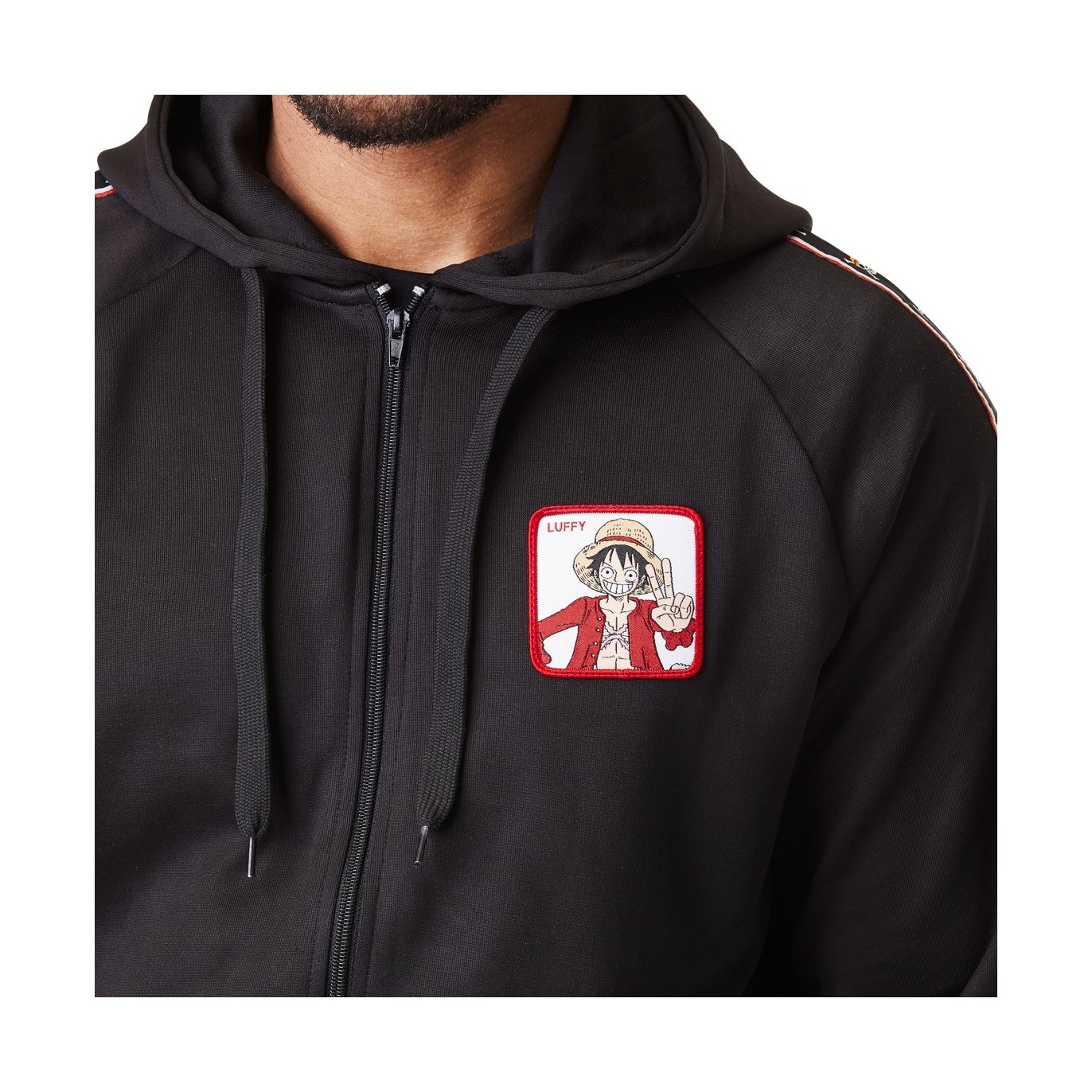 Hoodie with zip man One Piece Luffy Capslab - 5