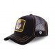 Casquette Trucker Dragon Ball Z Vegeta Snapback Noir Capslab Capslab - 1