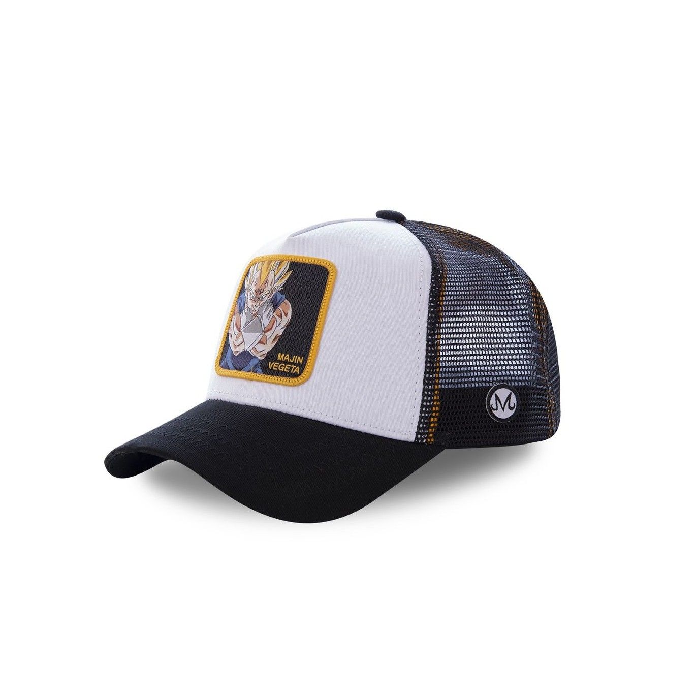 Casquette Trucker Dragon Ball Z Vegeta Snapback Blanc Capslab Capslab - 1