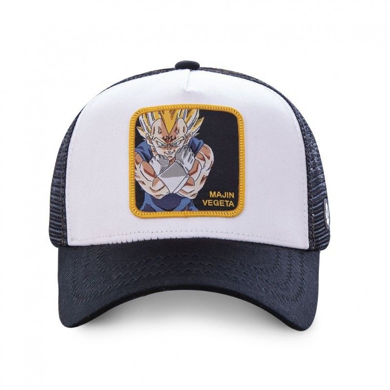 Casquette Trucker Dragon Ball Z Vegeta Snapback Blanc Capslab Capslab - 2
