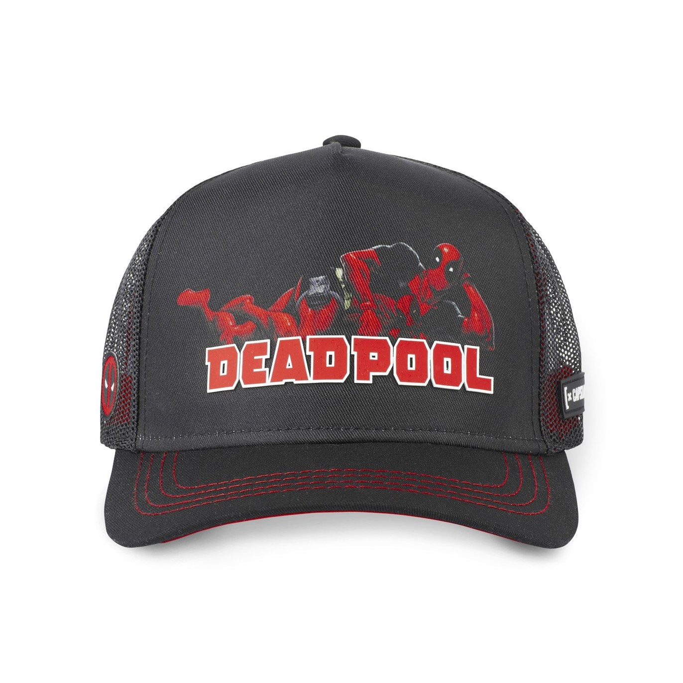 Casquette Trucker Deadpool Snapback Noir Capslab Capslab - 2