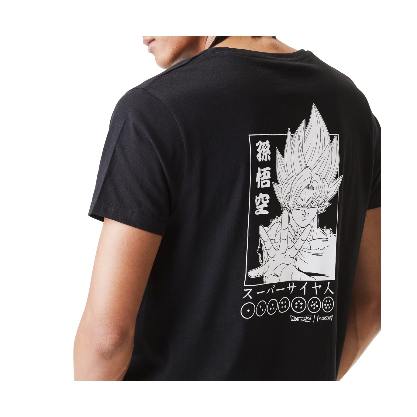 T-Shirt Capslab homme Dragon Ball Z Goku Capslab - 2