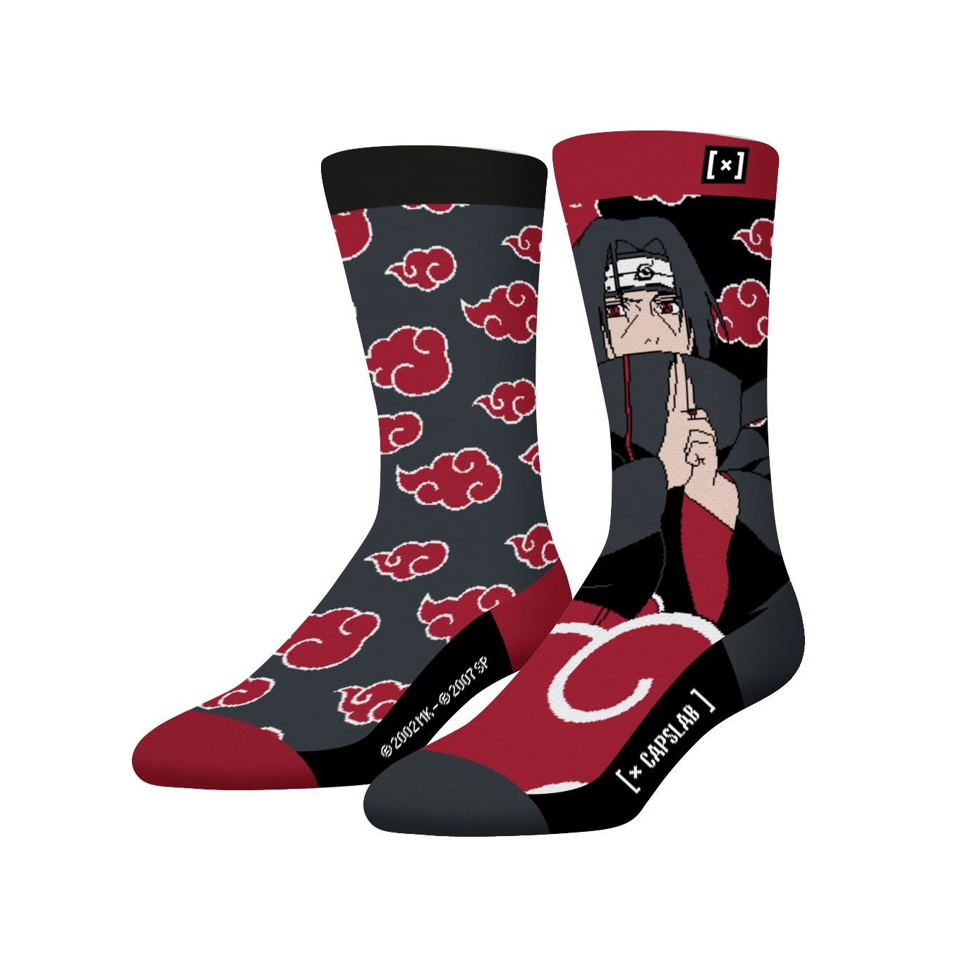 Paire de chaussettes  de ville Naruto Shippuden Itachi Capslab - 1
