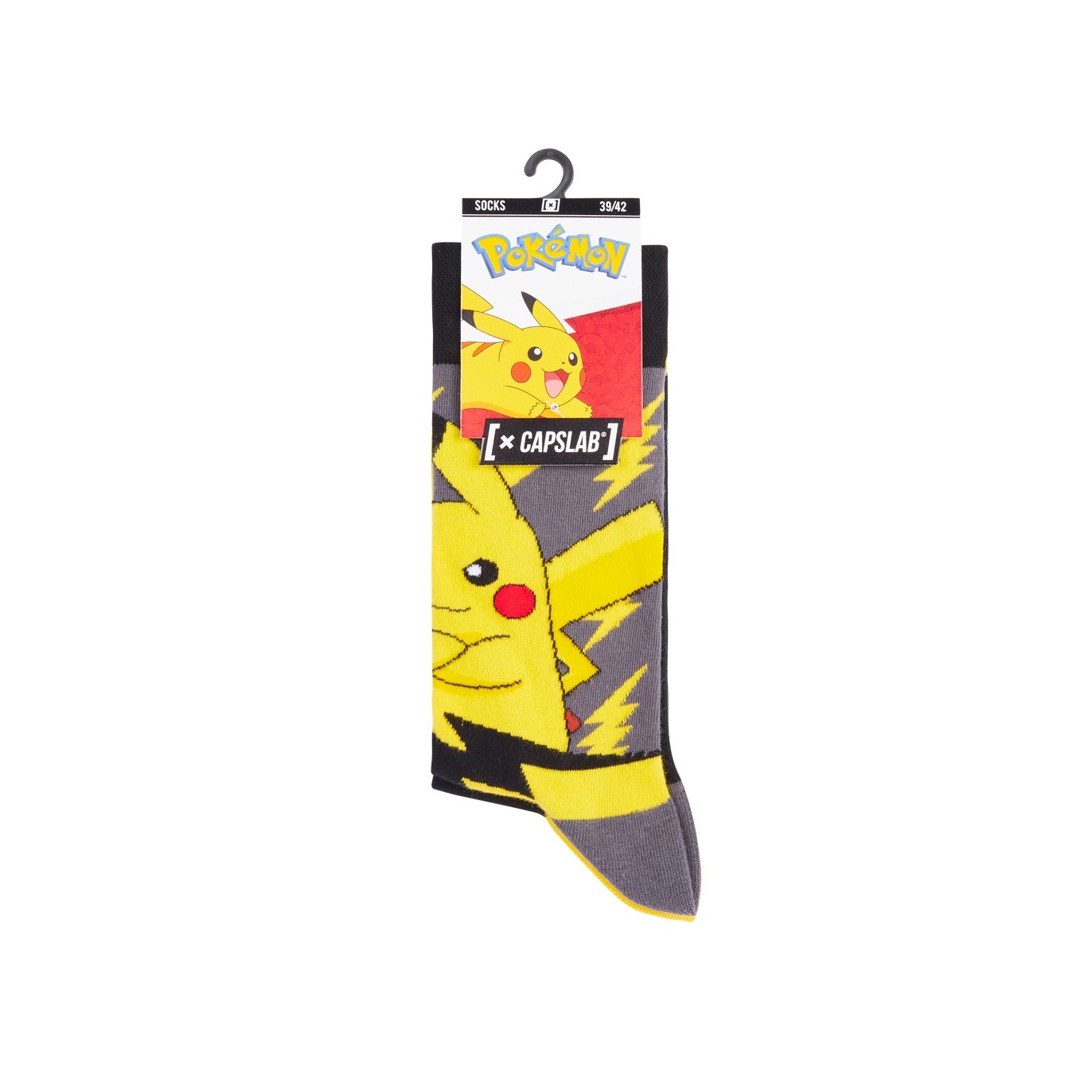 Paire de Chaussettes Pokemon Pikachu Jaune Capslab Capslab - 5