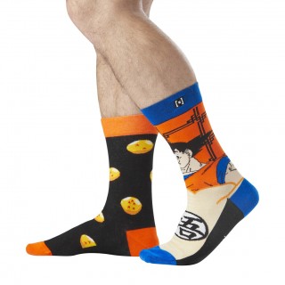 Paire de chaussettes  de ville Dragon Ball Z Gok Capslab - 2