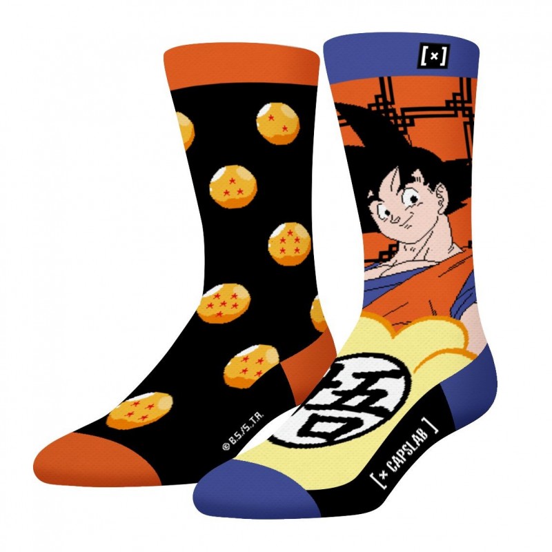 Paire de chaussettes  de ville Dragon Ball Z Gok Capslab - 1