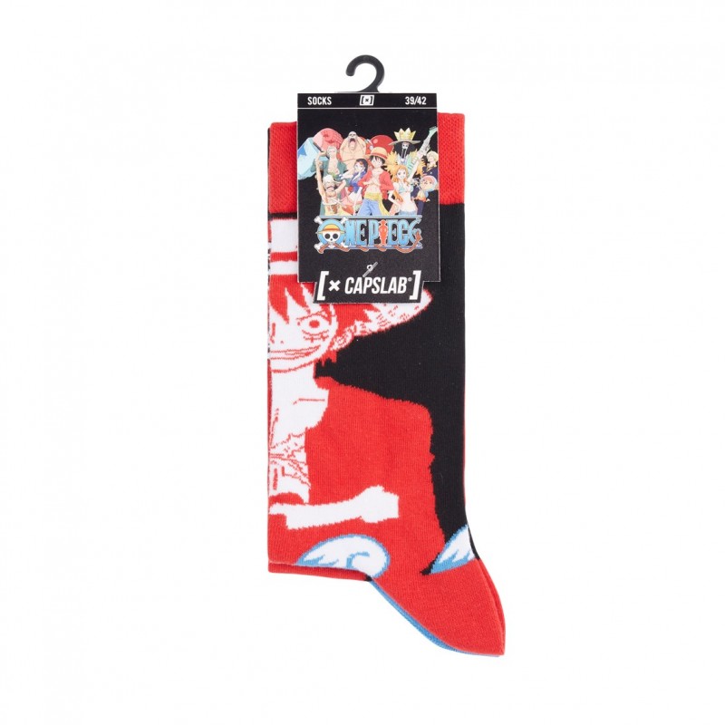 Paire de chaussettes de ville One Piece Luffy Capslab - 5