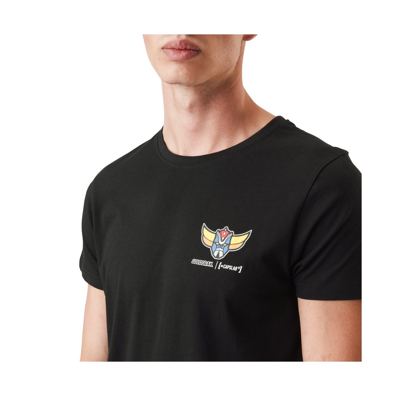 T-shirt Goldorak Homme Noir Capslab Capslab - 2