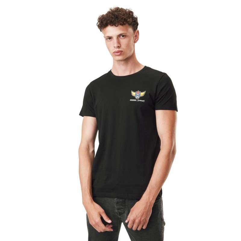 T-shirt Goldorak Homme Noir Capslab Capslab - 4