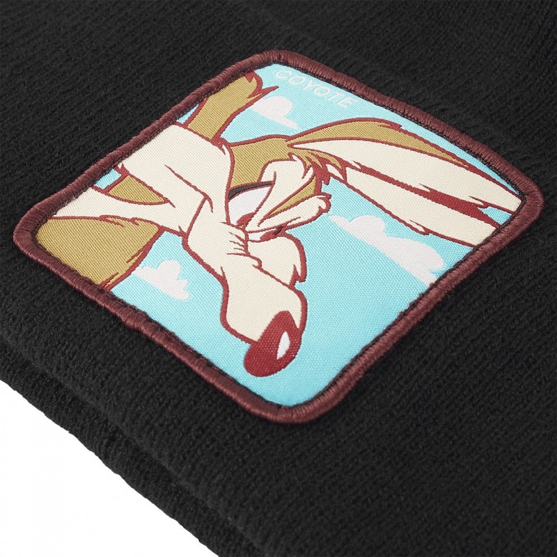 Bonnet Looney Tunes Coyote Noir Capslab Capslab - 2