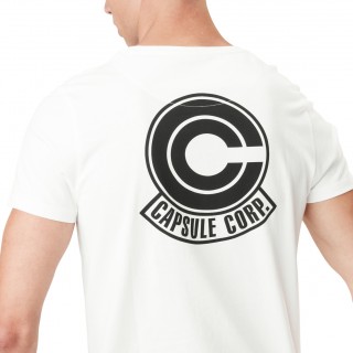 T-shirt homme en coton col rond Dragon Ball Bulma Capslab - 2