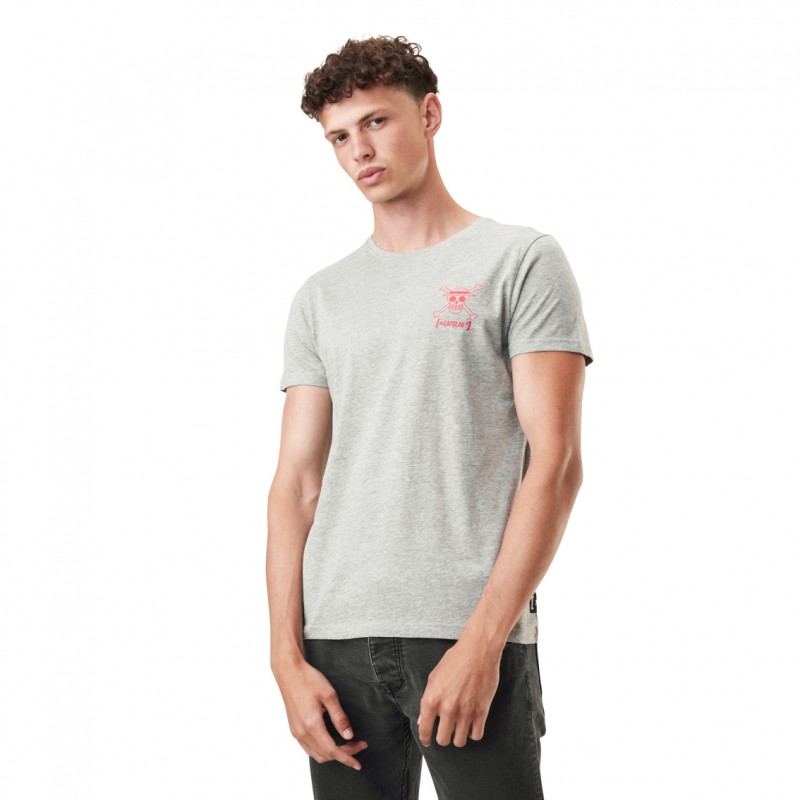 T-shirt homme col rond One Piece Luffy Capslab - 3