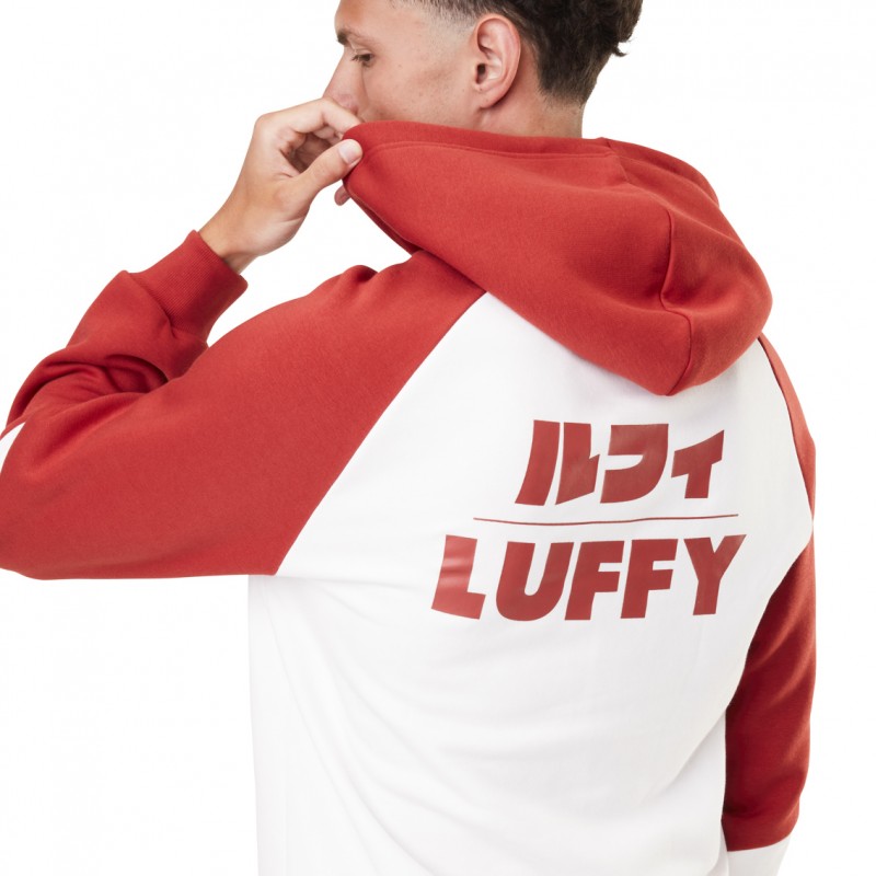Sweat One Piece Luffy Homme Rouge Capslab Capslab - 2
