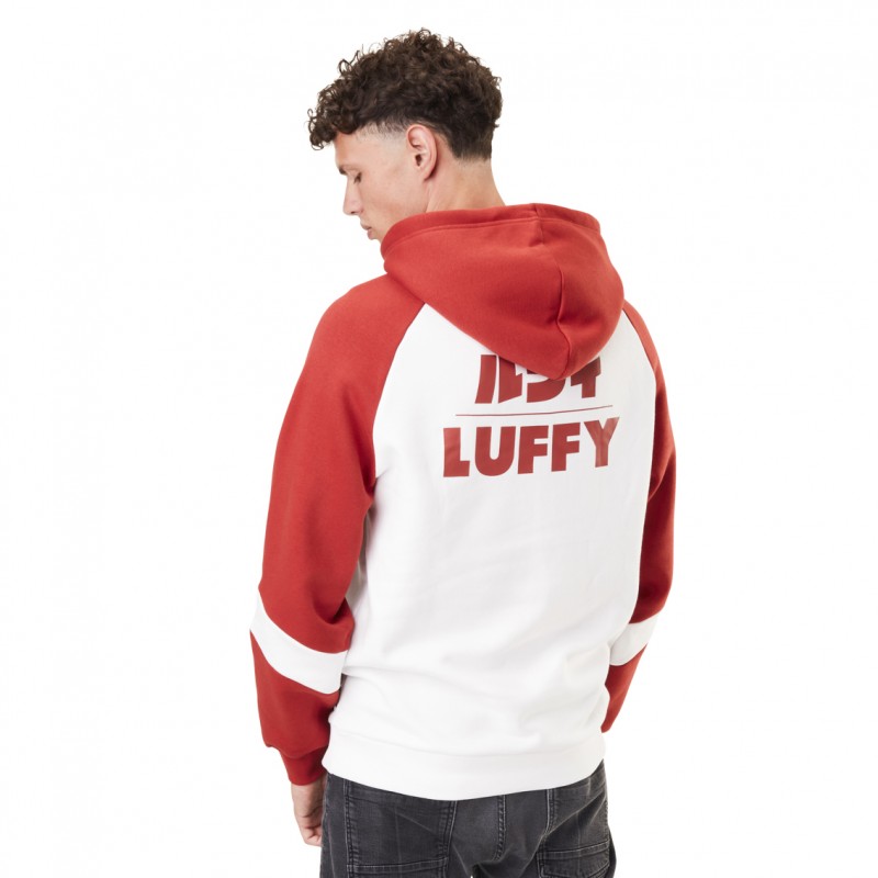Sweat One Piece Luffy Homme Rouge Capslab Capslab - 4