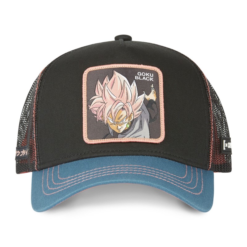 Casquette trucker avec filet Dragon Ball Super Black Goku Capslab - 2