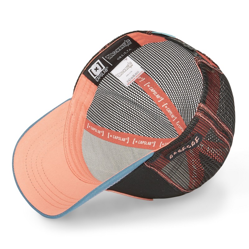 Casquette trucker avec filet Dragon Ball Super Black Goku Capslab - 5