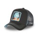 Casquette trucker avec filet Dragon Ball Super Black Goku Capslab - 1