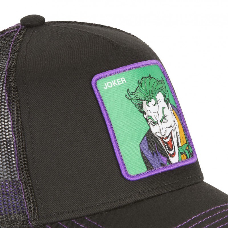 Casquette Trucker Dc Comics Joker Snapback Noir Capslab Capslab - 3