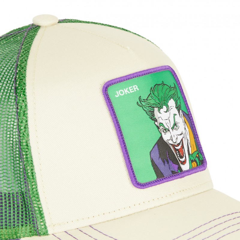 Casquette Trucker Dc Comics Joker Snapback Gris Capslab Capslab - 3
