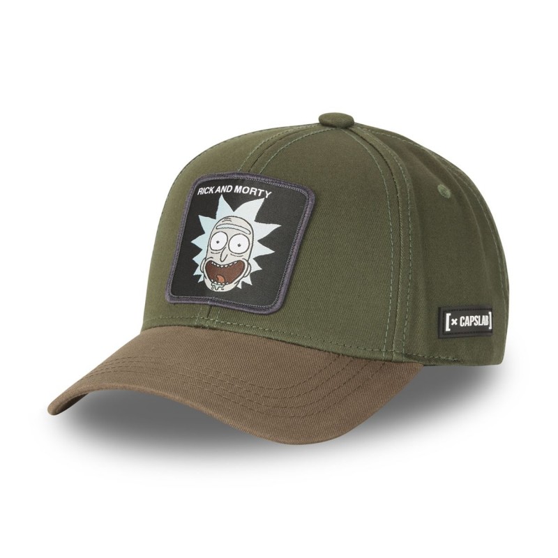 Casquette Baseball Rick And Morty Boucle Vert Capslab Capslab - 1