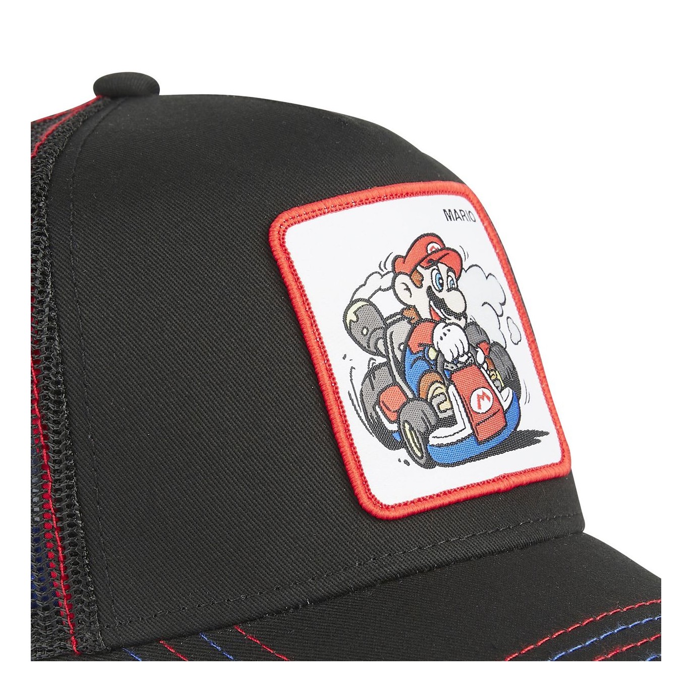 Casquette trucker avec filet Super Mario Kart Mario Capslab - 3