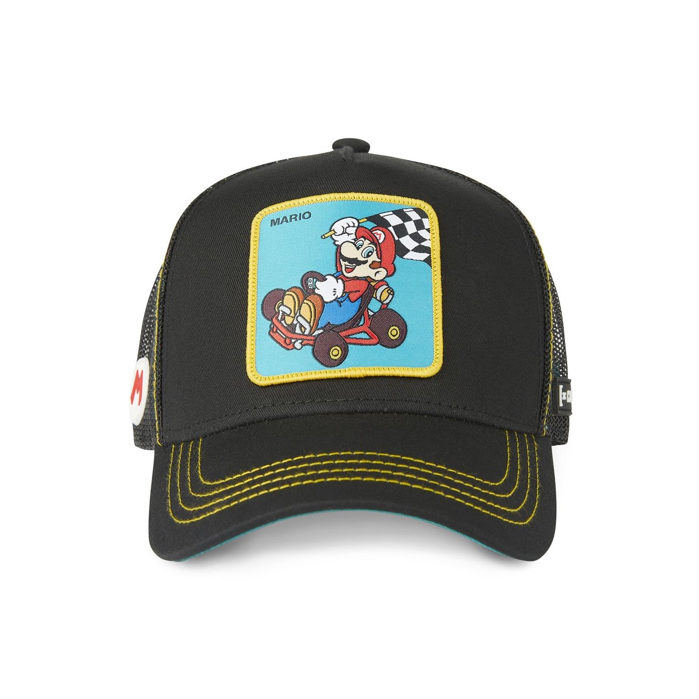 Casquette trucker avec filet Super Mario Kart Mario Capslab - 2
