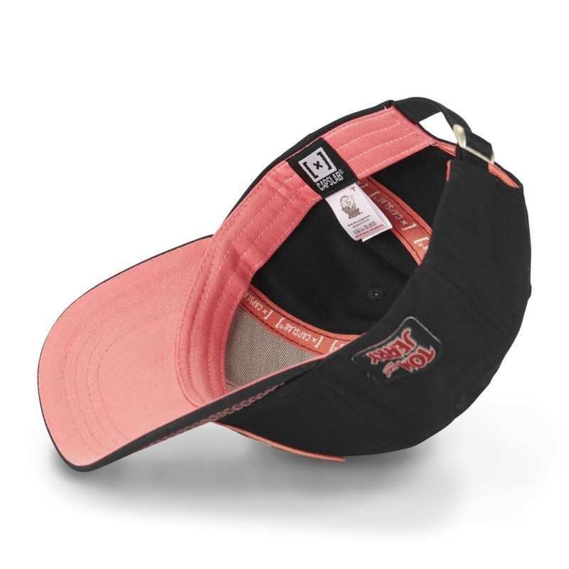 Casquette Baseball Tom And Jerry Boucle Noir Capslab Capslab - 5