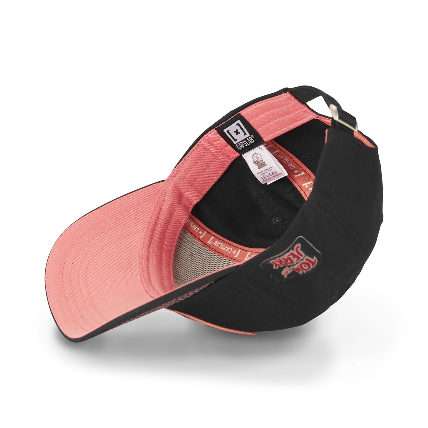 Casquette Baseball Tom And Jerry Boucle Noir Capslab Capslab - 5