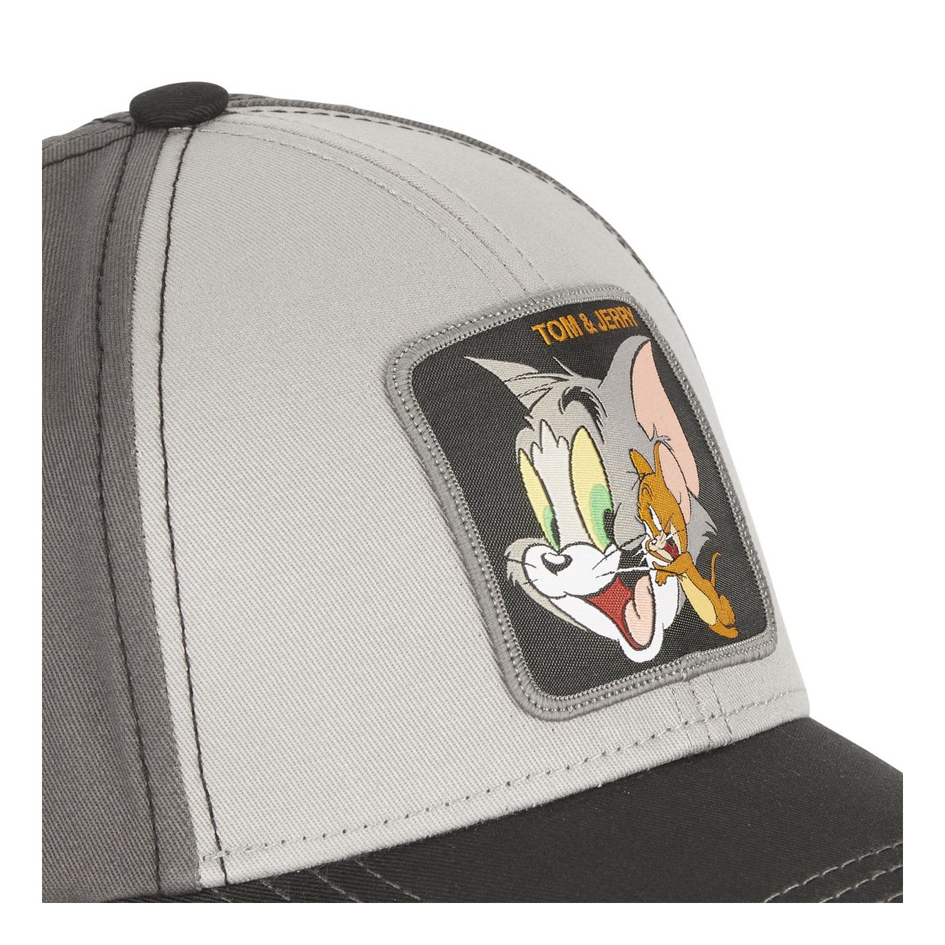 Casquette Baseball Tom And Jerry Boucle Gris Capslab Capslab - 3
