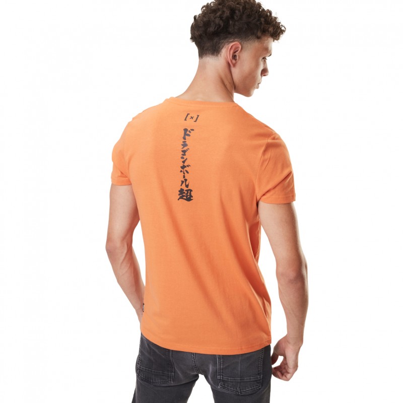 T-shirt Dragon Ball Super Goku Homme Orange Capslab Capslab - 4