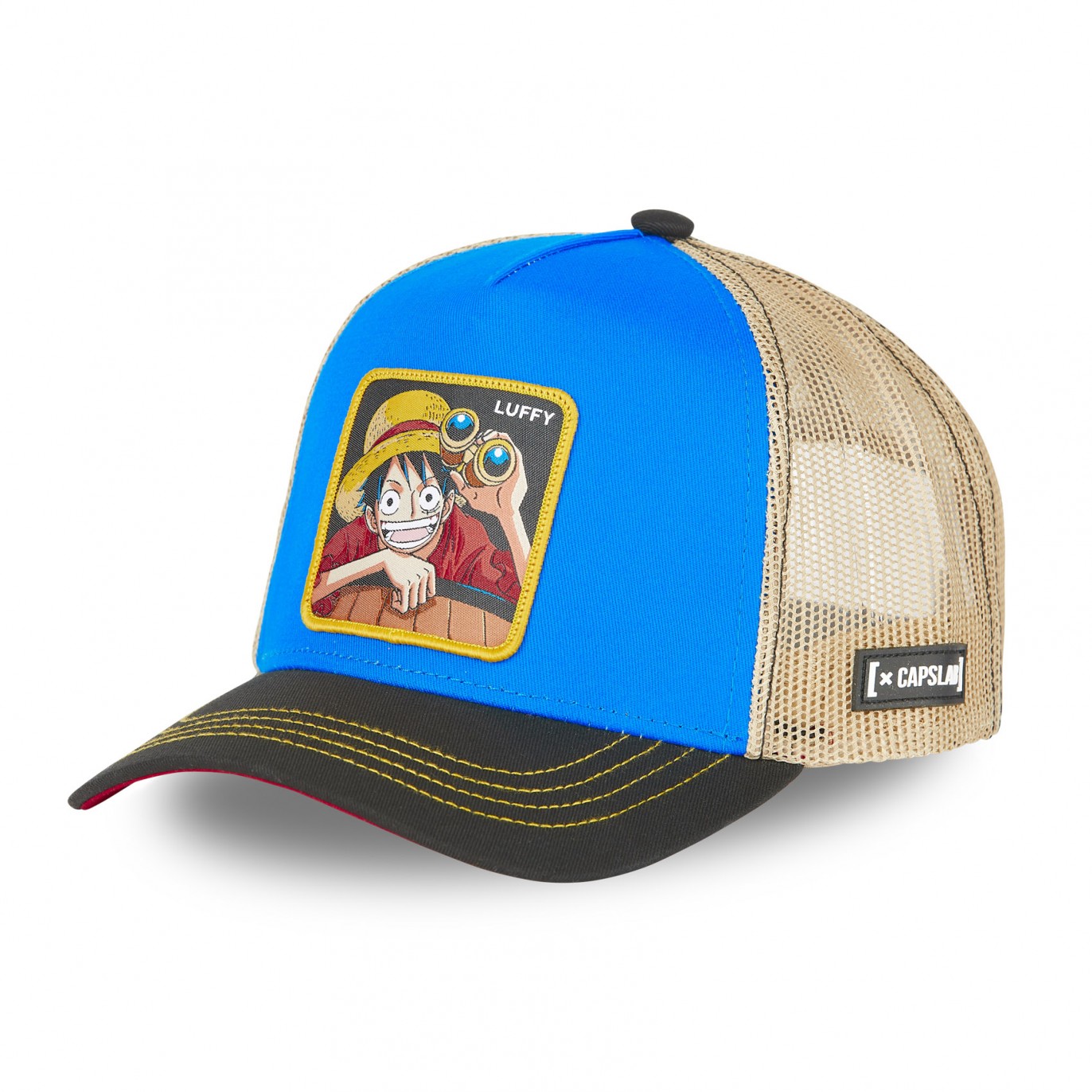 Casquette Trucker One Piece Luffy Snapback Bleu Capslab Capslab - 1