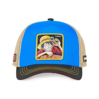 Casquette Trucker One Piece Luffy Snapback Bleu Capslab Capslab - 2