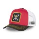 Casquette Trucker One Piece Snapback Rouge Capslab Capslab - 1