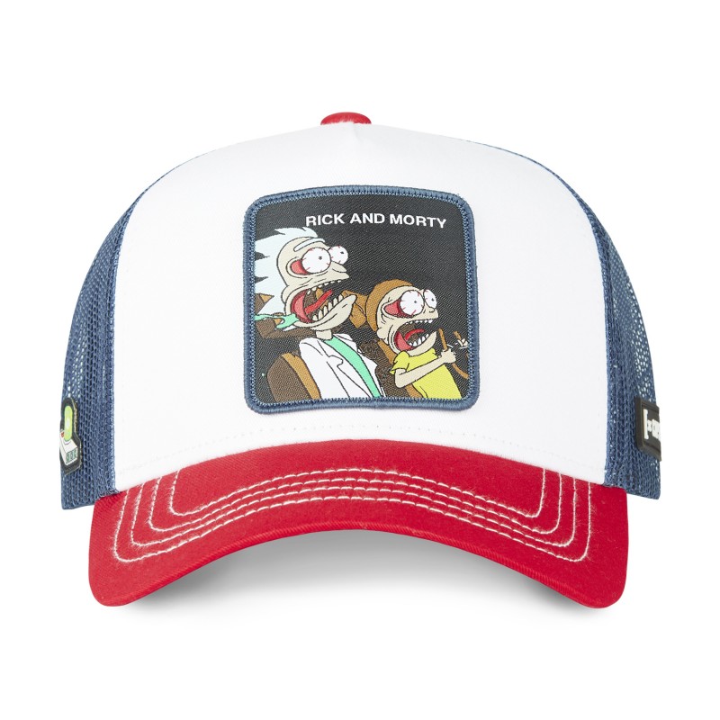Casquette Trucker Rick And Morty Snapback Blanc Capslab Capslab - 2