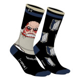Paires de Chaussettes Attack On Titan - Noire - Capslab