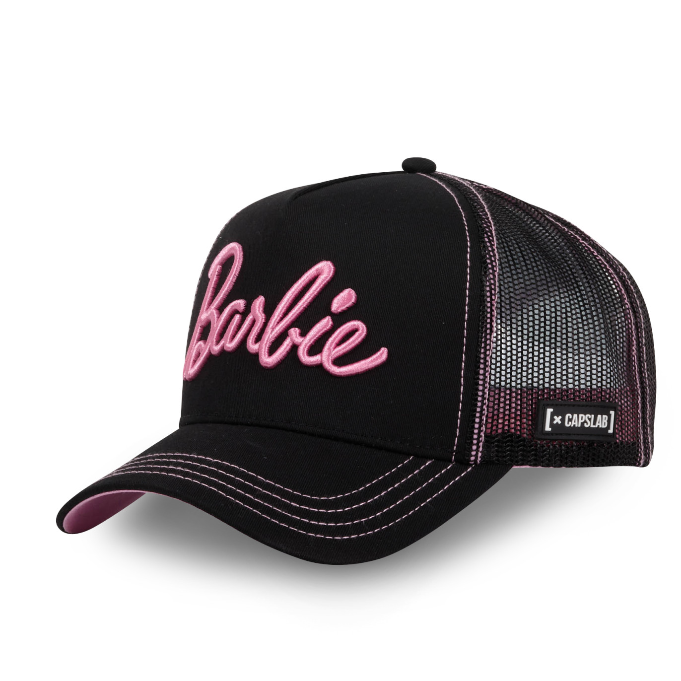 Casquette Trucker Barbie Snapback - Noire - Capslab Capslab - 1