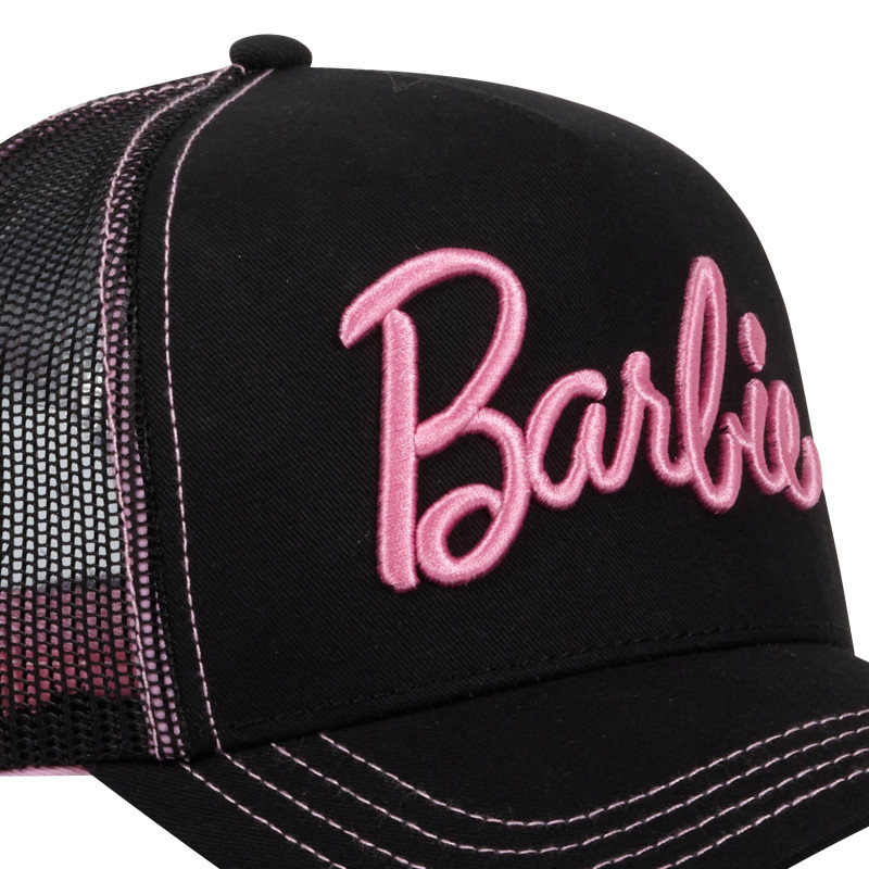 Casquette Trucker Barbie Snapback - Noire - Capslab Capslab - 5