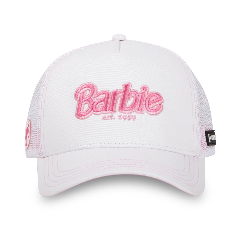 Casquette Trucker Barbie Snapback - Blanche - Capslab Capslab - 5