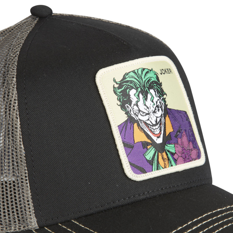 Casquette Trucker Dc Comics Joker Snapback - Noire - Capslab Capslab - 3